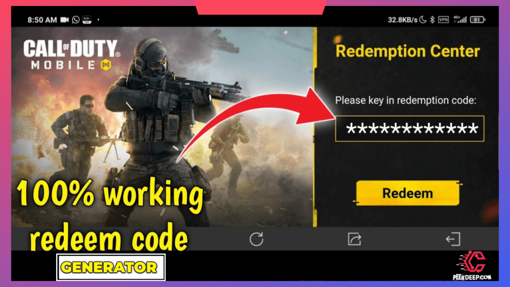 New Call Of Duty Redeem Codes Generator March 2022, Redeption Center