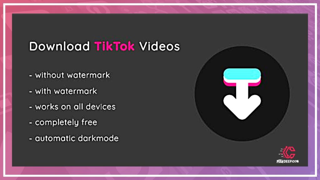 How to download tiktok videos without watermark logo?