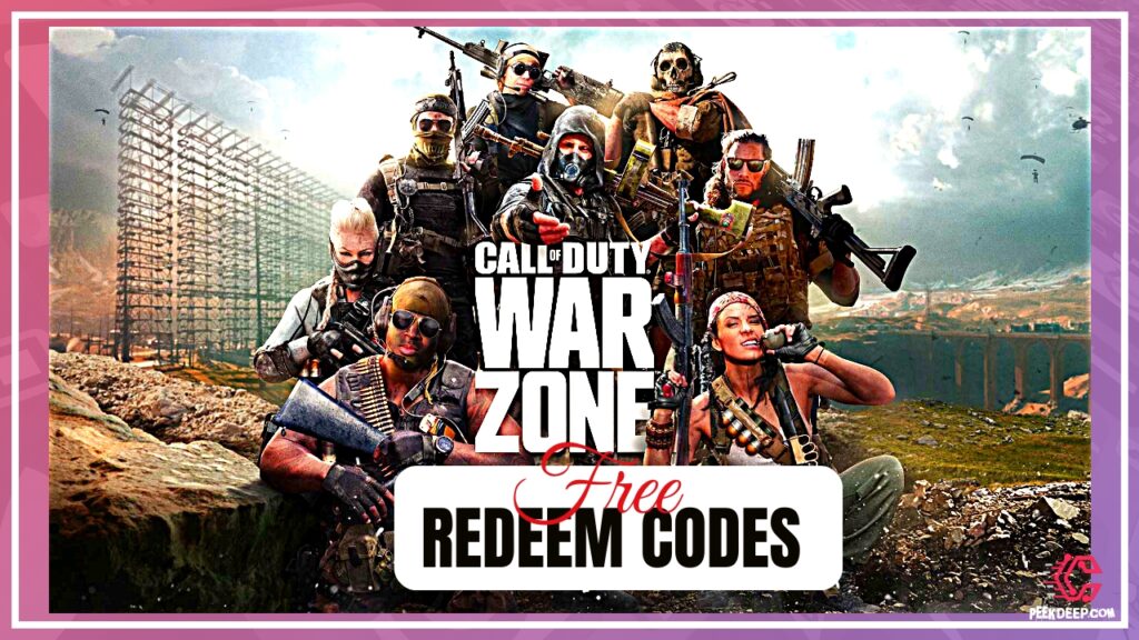 Call Of Duty: Warzone Redeem Codes Today free 2022