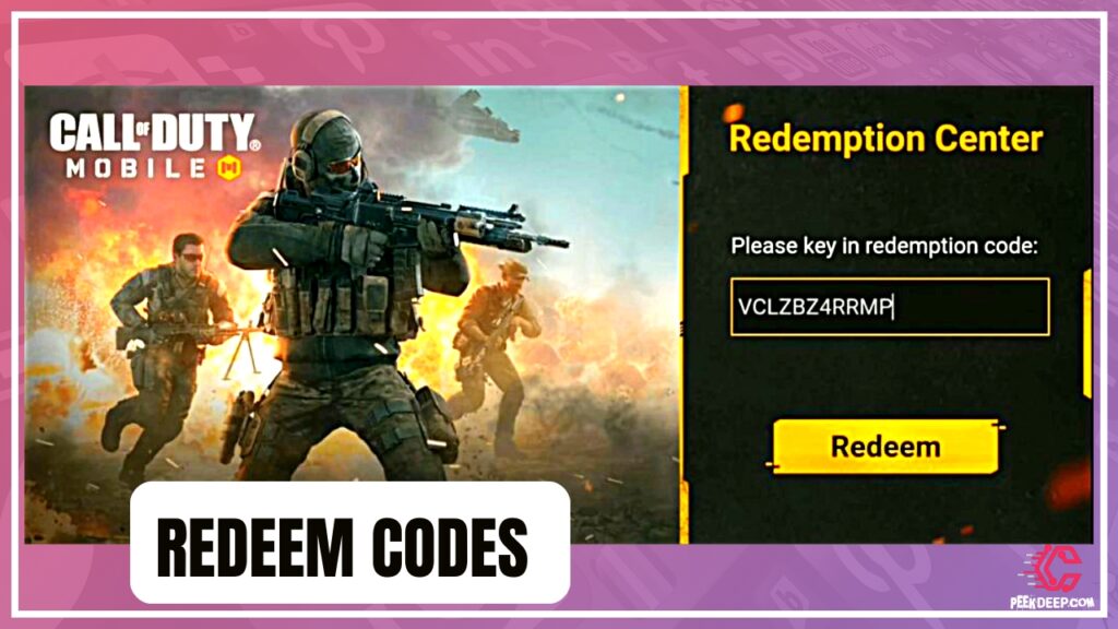 Call Of Duty Warzone Redeem Codes