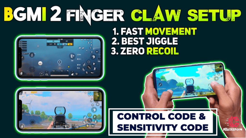 Play like Jonathan or Mavi here are the Best two finger layout code for BGMI/PUBG Mobile + Sensitivity settings code you must use.