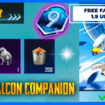 Free Falcon Companion in BGMI/PUBG Mobile in 1.9 Update