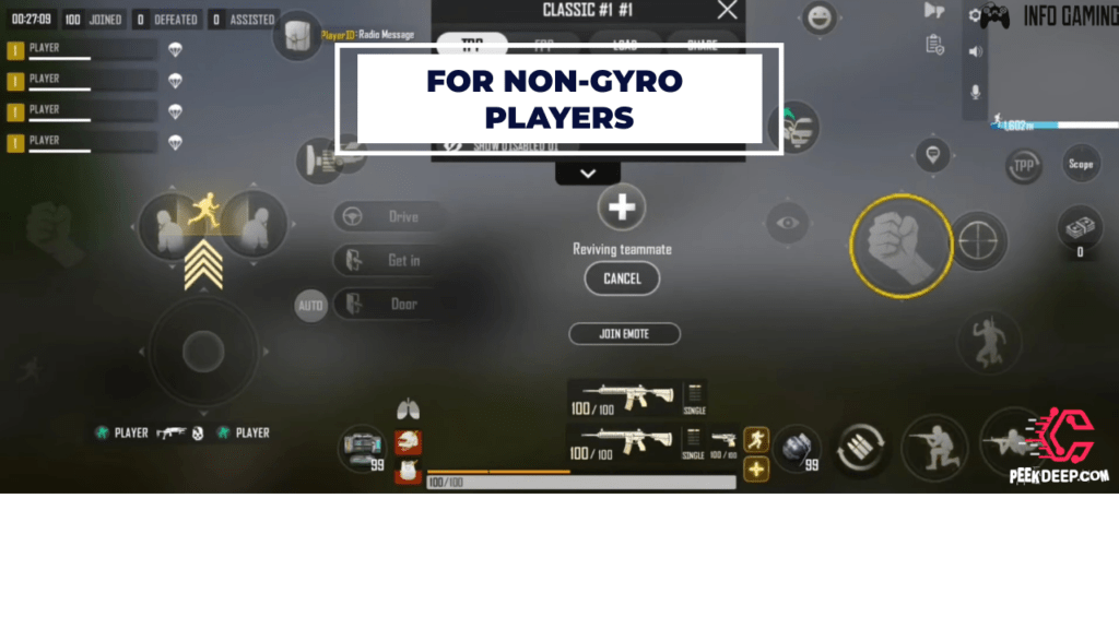 BEST TWO FINGER CONTROL CODE FOR PUBG NEW STATE + SENSITIVITY CODE Are you looking for the Best Control Setup for PUBG New State? This setup is a basic control code layout that helps players to move quickly