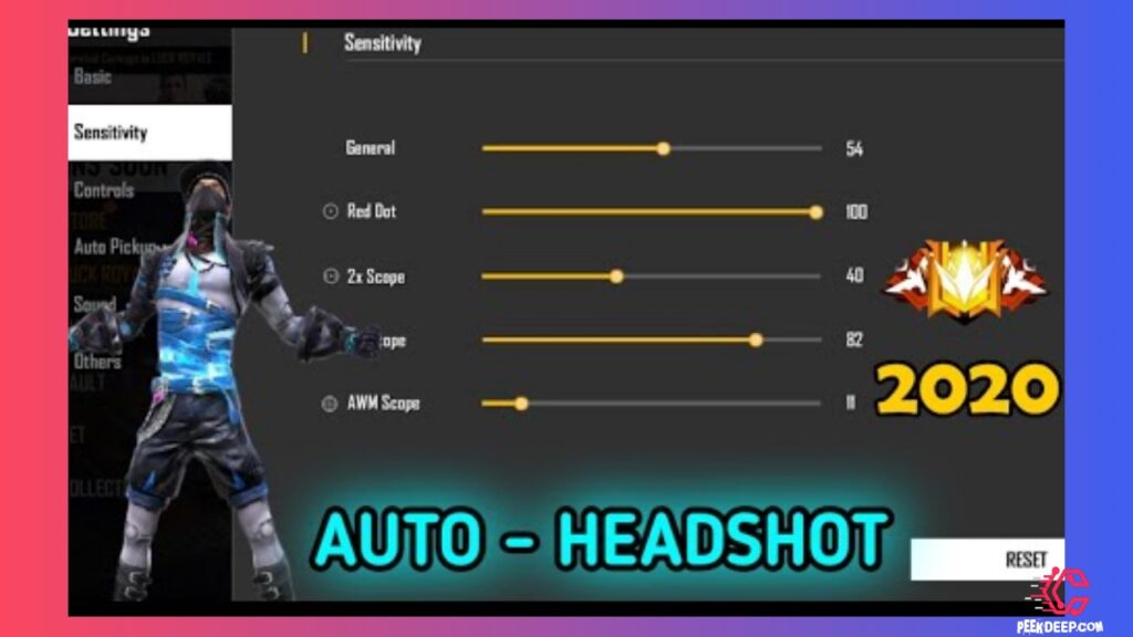 Free Fire AUTO HEADSHOT HACK APK Download 2022 for Android setting