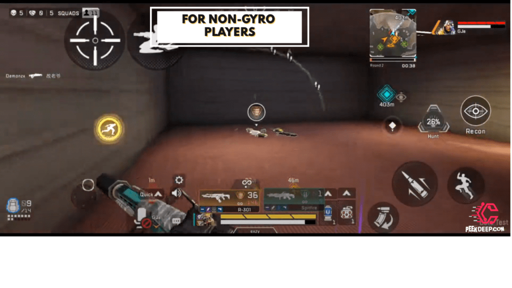 Best 3 finger control layout and sensitivity with Gyroscope for Apex Legends Mobile in 2022 Gyroscope: I recommend always keeping this turned on! Here is the best three finger control and sensitivity settings for apex legends mobile.
