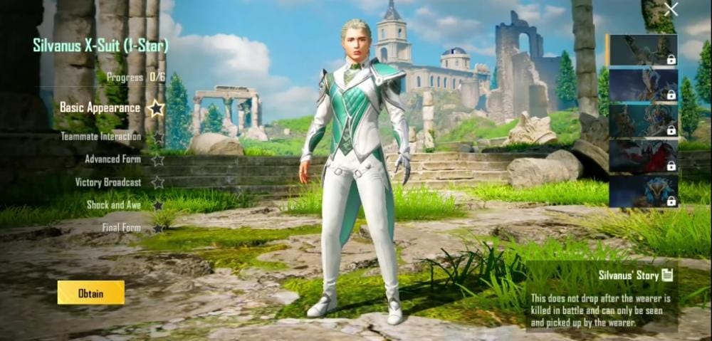 NEW SILVANUS X-SUIT IN BGMI & PUBG MOBILE RELEASE DATE, LEAKS AND REWARDS, 6 STAR INFO
