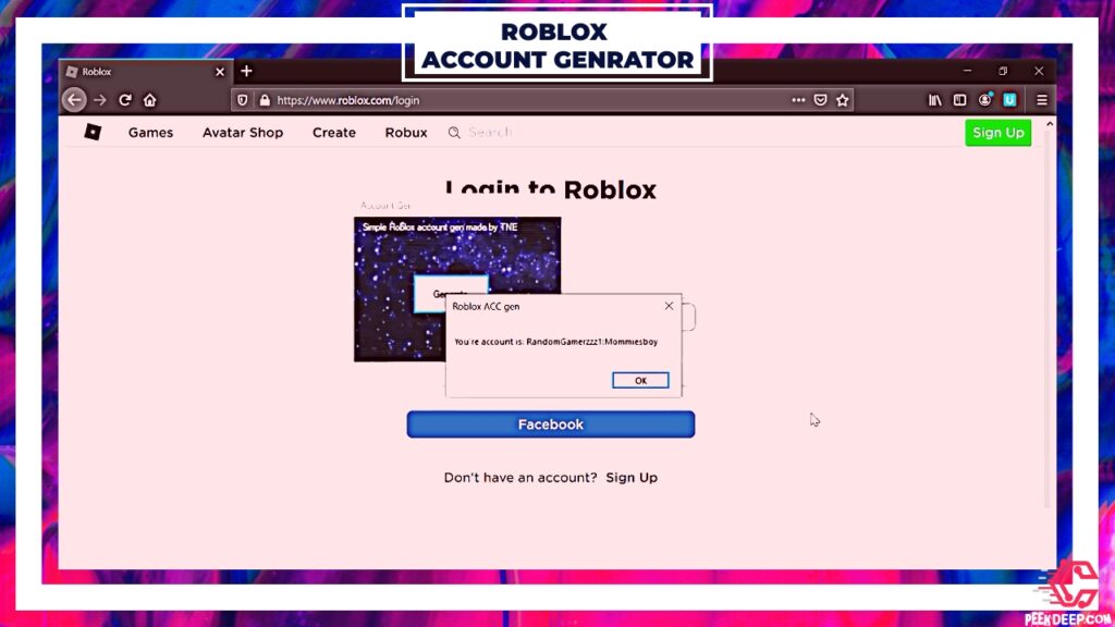 Free Roblox Account Generator with Robux 2022