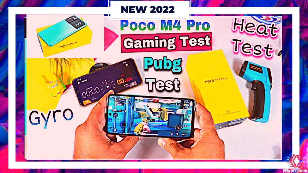 POCO M4 PRO 5G GAMING REVIEW BGMI & PUBG MOBILE TEST, FREE FIRE & GAMING TEST