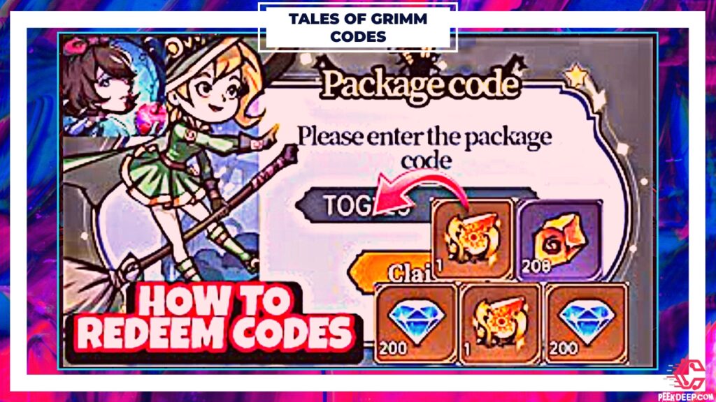 How to redeem Tales of Grimm Codes 2022?