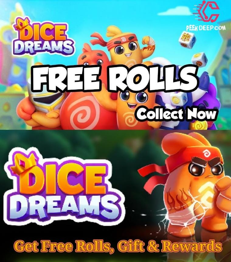 Dice Dreams Free Rolls CM Rewards Link 2022:- 