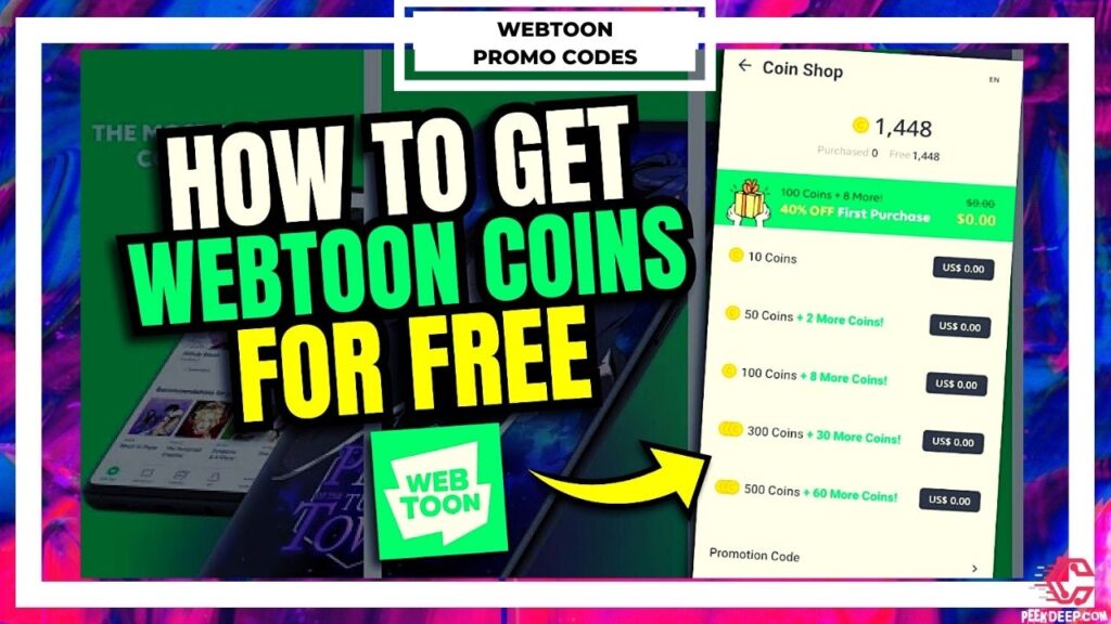 How to redeem these free Webtoon Promo Codes?