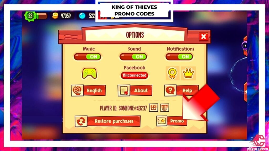 How to Redeem King of Thieves Promo Codes?