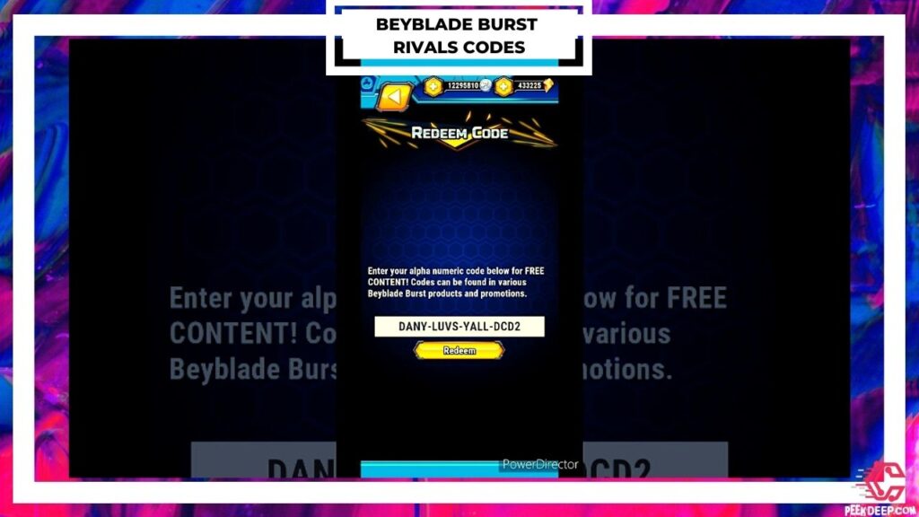 How to redeem Beyblade Burst Rivals Promo Codes?