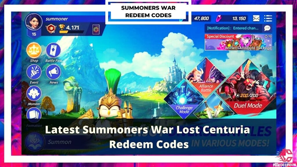 Summoners War Lost Centuria Codes [July 2022]Redeem Now!