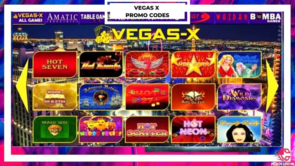 Vegas-X.org promo codes 2023 That Work!