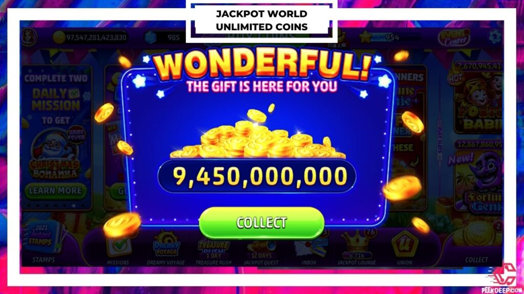 Jackpot World Unlimited Coins Free 2022
