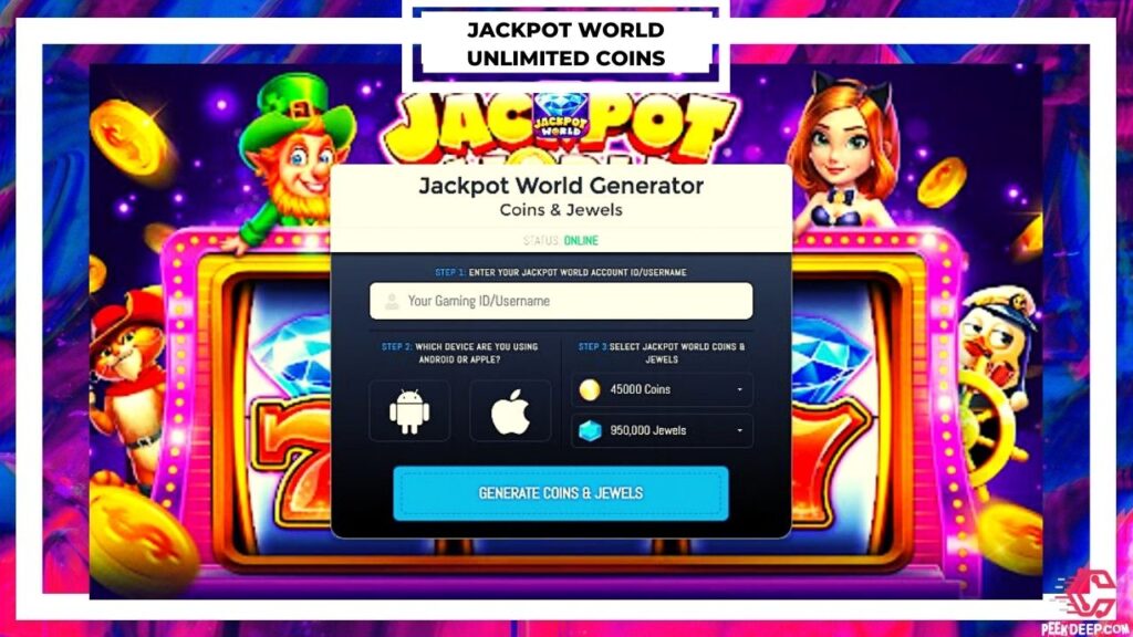 Jackpot World Unlimited Coins [July 2022] (New Trick!!!)