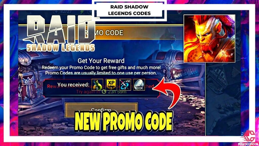 Raid Shadow Legends Promo Codes 2022