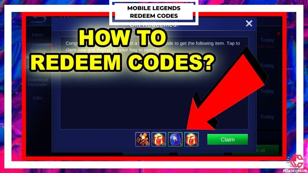 How to Use Mobile Legends Redeem Codes?