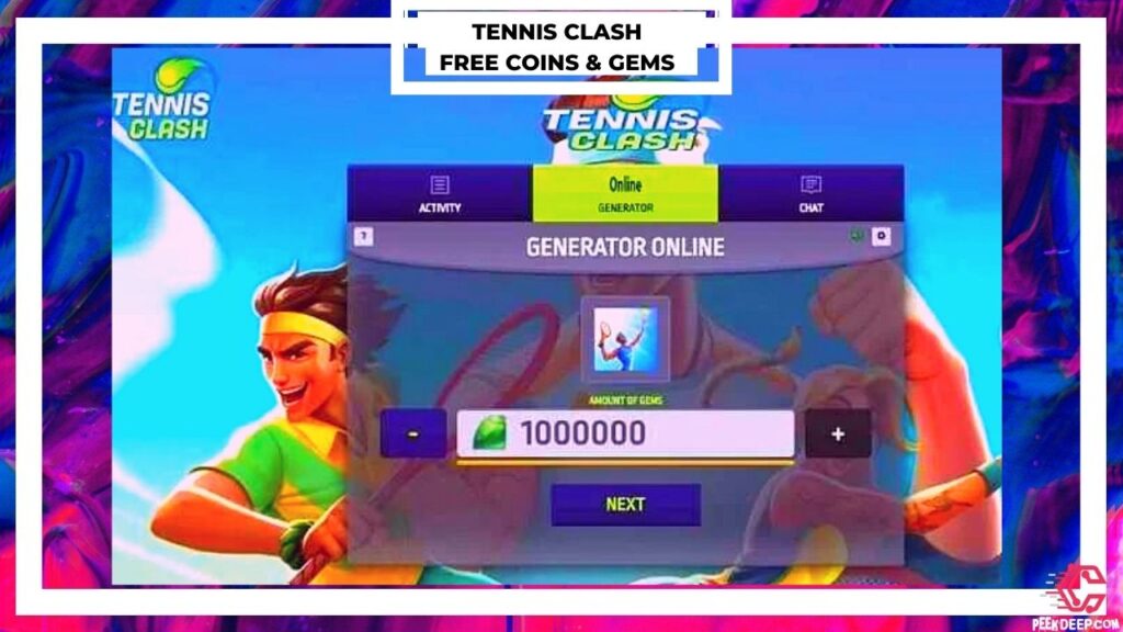 Tennis Clash Unlimited Gems and Coins Generator [June 2022]