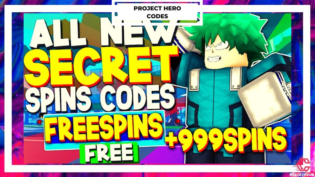 Roblox Project Hero Codes Wiki 2022