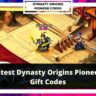Dynasty Origins Pioneer Gift Codes [2023](Updated list) Do you want the Latest Dynasty Origins Pioneer Gift Codes? If you answered yes, you've come to the right place. We will offer the most latest...