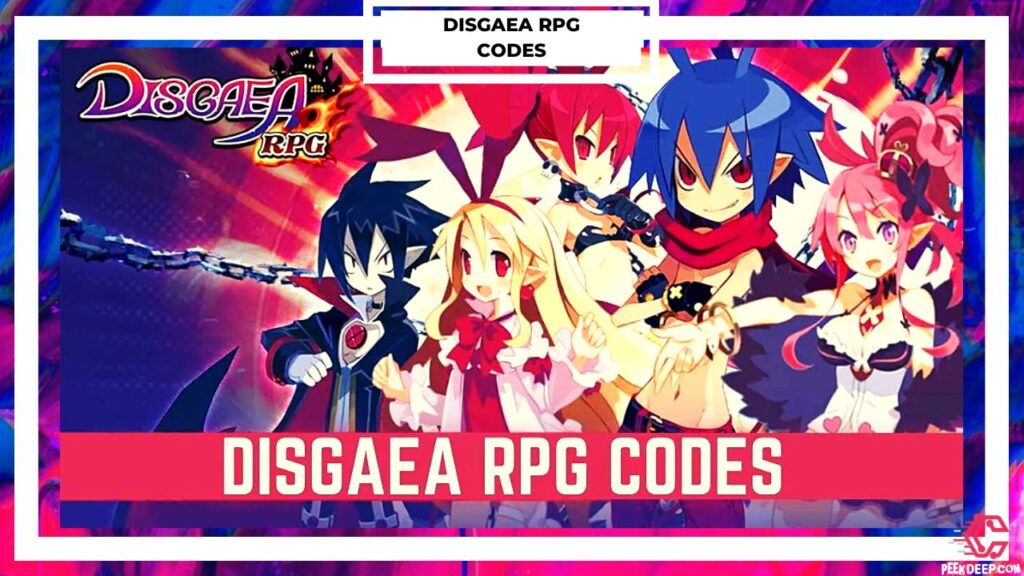 Where to find new Disgaea RPG Codes?