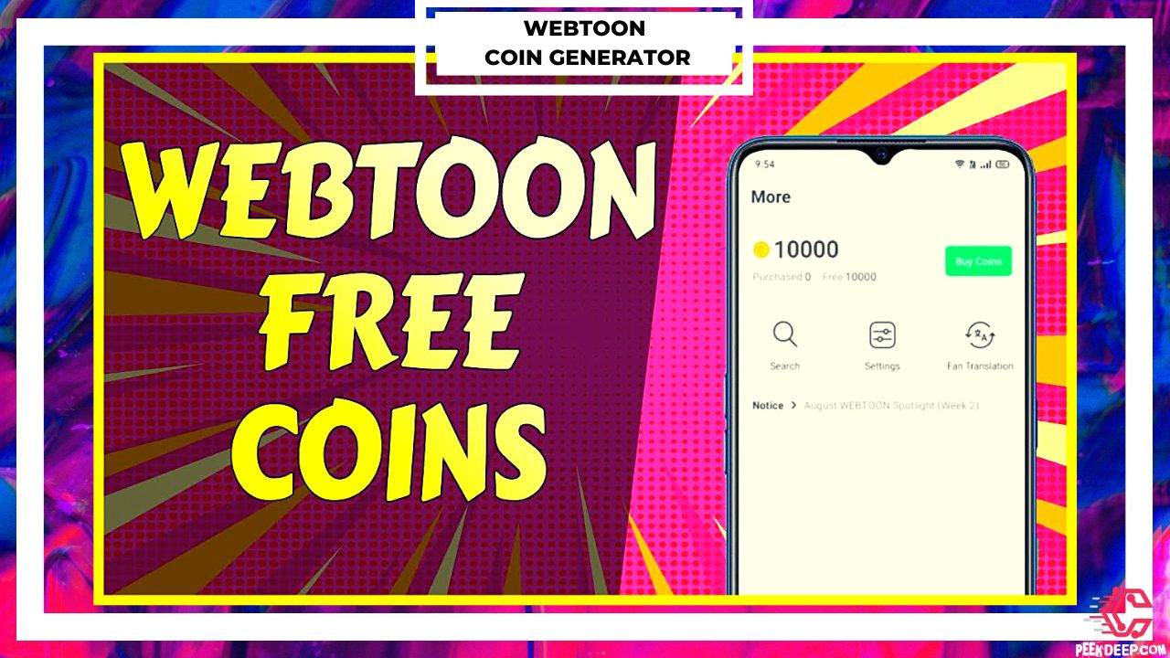 Webtoon Coin Code: How to Get Free Coins in Webtoon - wide 9