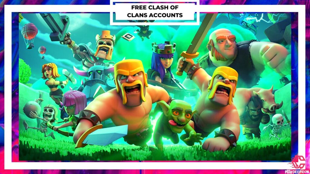 FREE Clash of Clans Accounts [July 2022] (TH 14,15) Working!