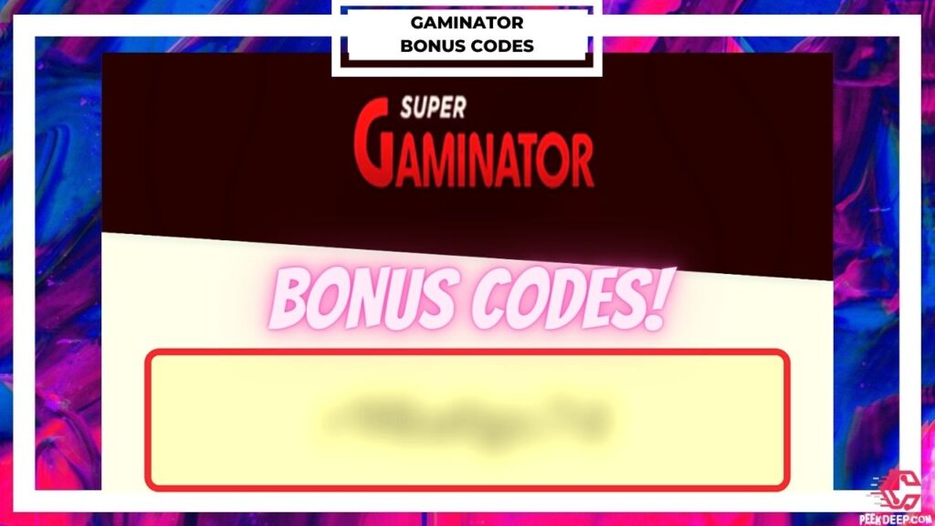 Features of Gaminator Bonus Codes 2022