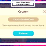 HOW TO REDEEM PLAY TOGETHER COUPON CODES?