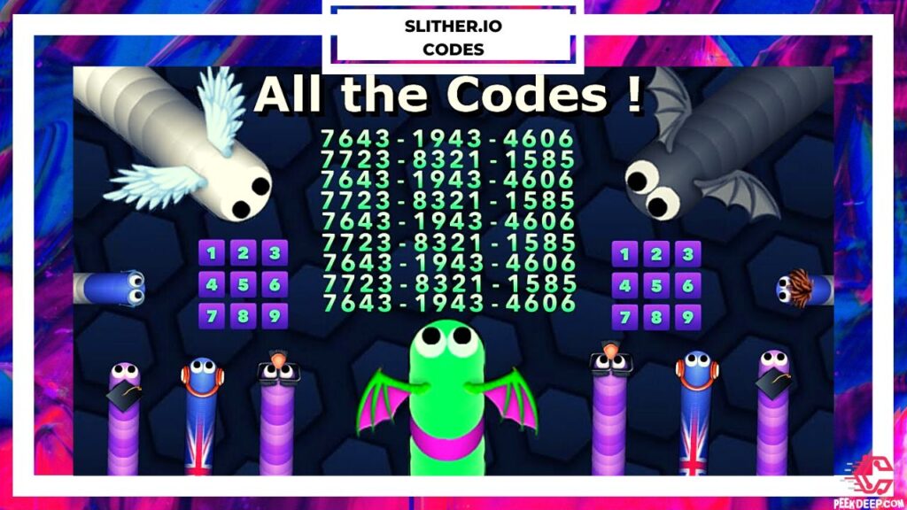 SLITHER.IO CODES [AUG 2022] COLLECT YOUR FREE SKINS NOW!