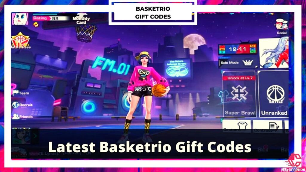 Latest Basketrio Gift Codes 2022 List