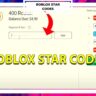 Roblox Star Codes list [Jan 2023] Free 1000 Robux (Updated) This post includes an updated Roblox Star Codes list with the most latest and fresh promo codes to redeem. These codes are simply offered...