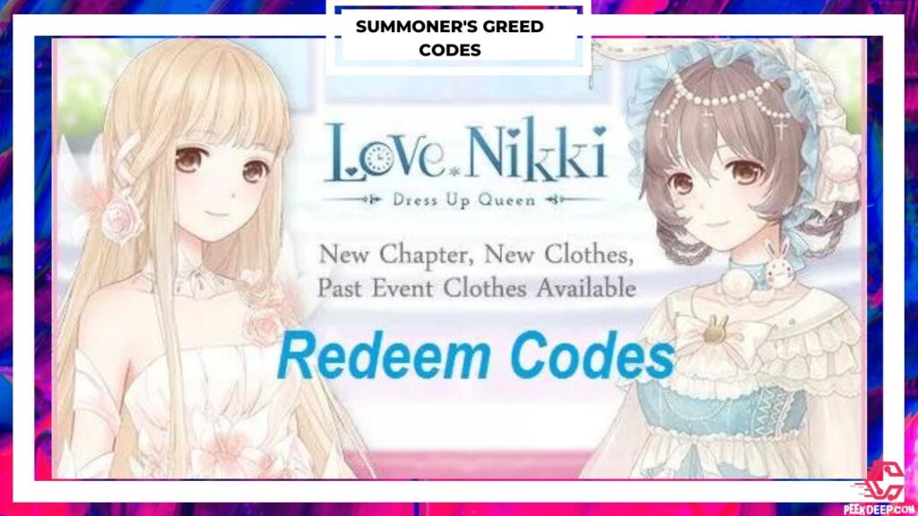 Love Nikki Redeem Code List