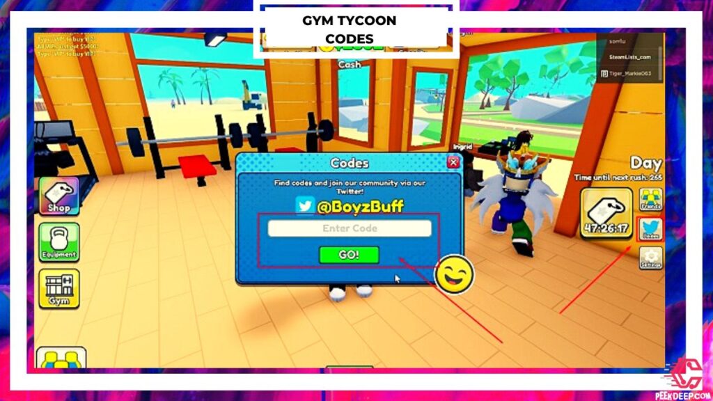 How to Redeem Gym Tycoon Codes 2022?