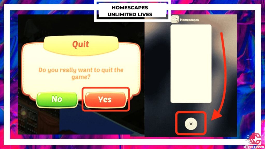 Homescapes Cheat: Infinite Lives