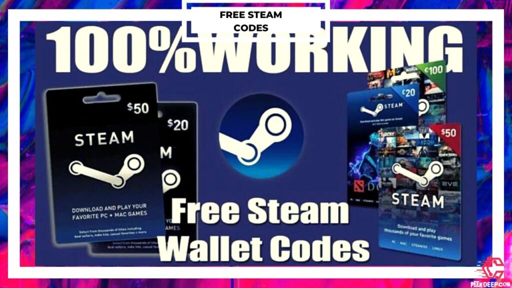 11. Free Steam Wallet Codes 2022 (Working list)