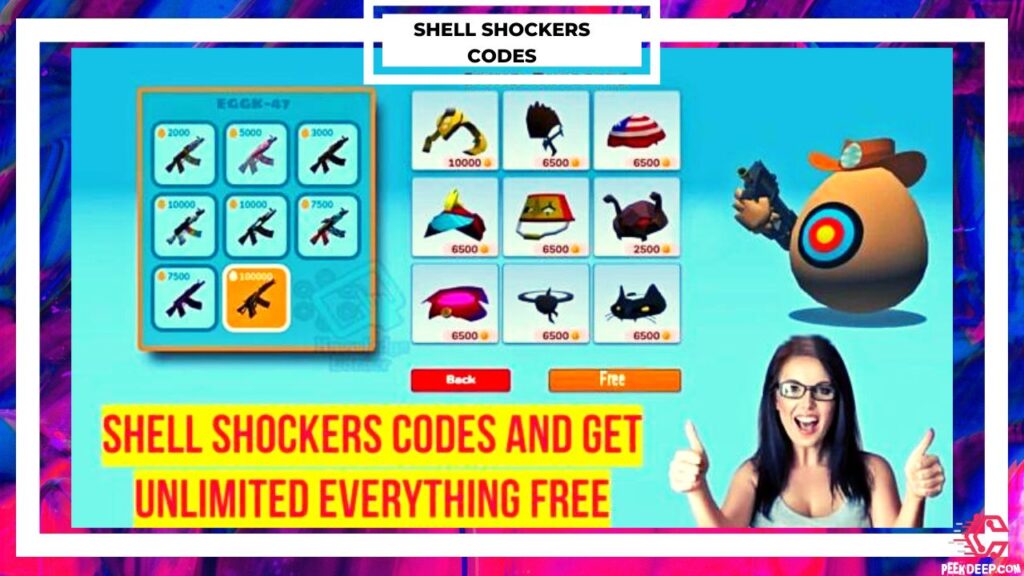 All Shell Shockers Codes 2022