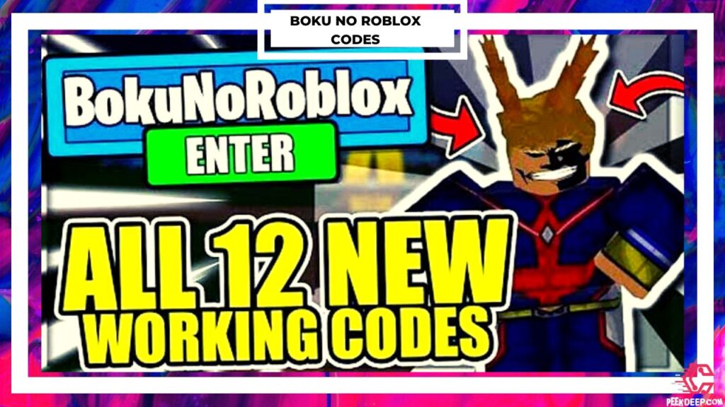 All Roblox Boku No Roblox Remastered Codes 2022