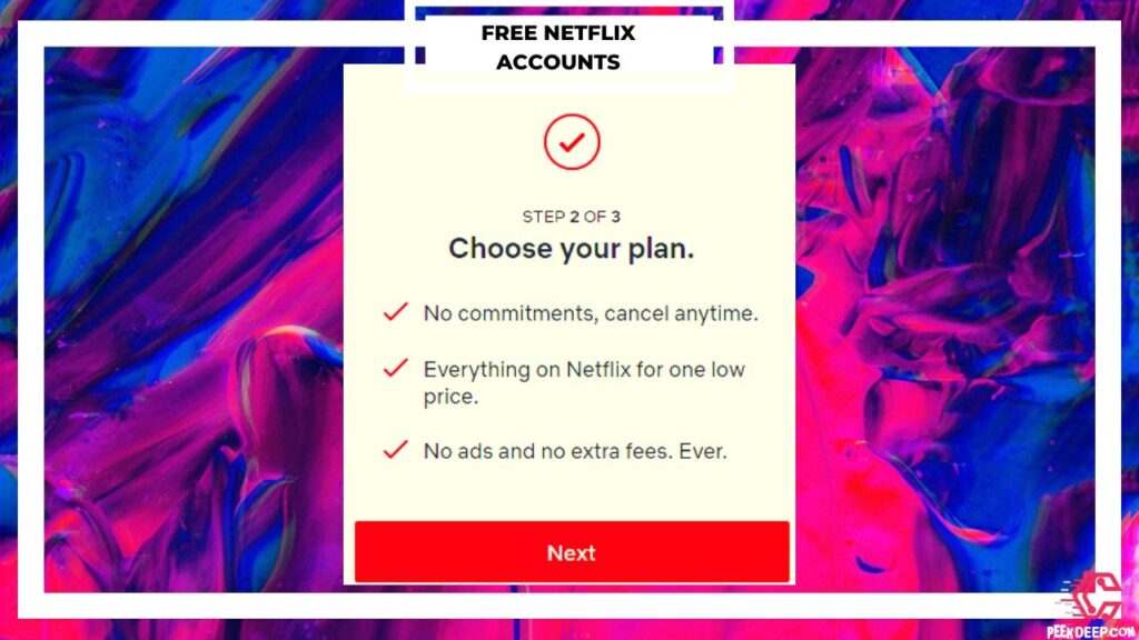 4. Latest Premium Free Netflix Account and Password
