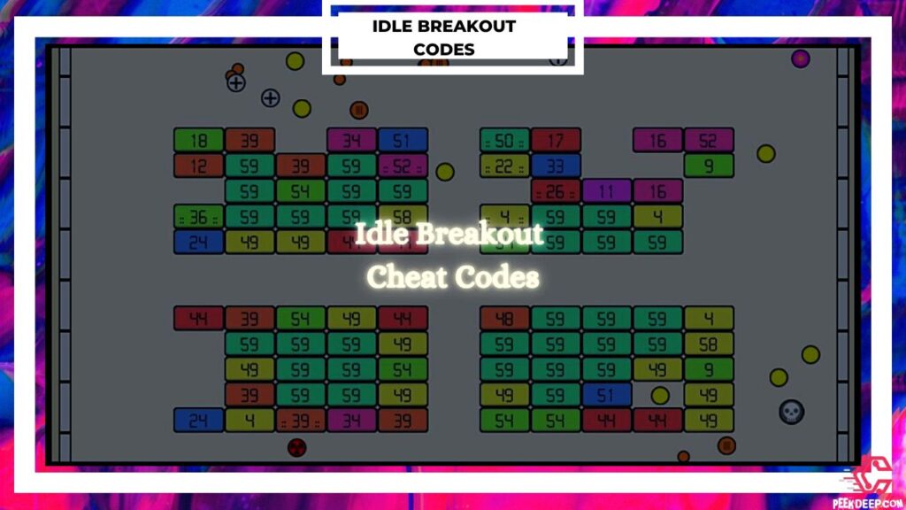 All Idle Breakout Cheat Codes (Hacks) 2022