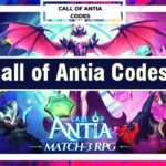 Call Of Antia Codes [2023] Free Unlimited Gems!!! You should now have a great list of working Call Of Antia Codes, and if you're not too late and all the codes haven't yet expired, you should be able to earn some great gear and prizes while playing the game. So there you have it: a lovely list of working Call of Antia codes. Make it a habit to check back on this page on a frequent basis in order to look for any new codes or deals that have been added.