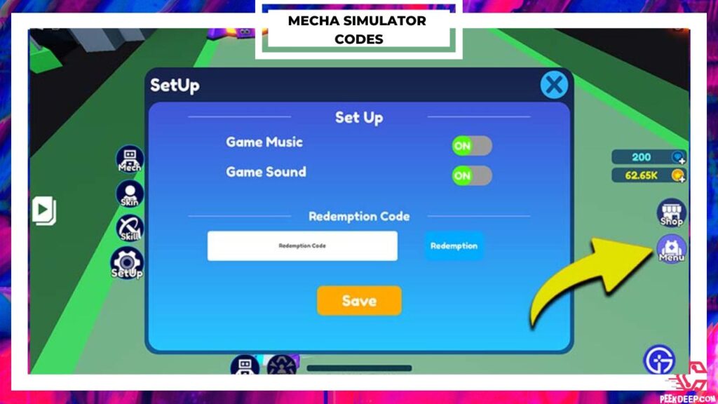 Redeem Free Mecha Simulator Codes