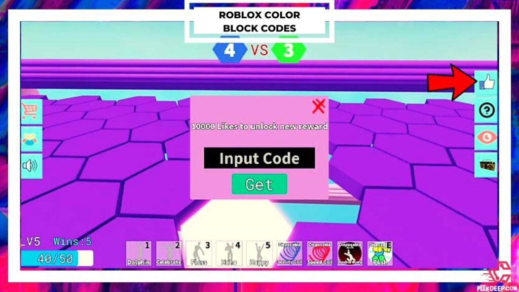 Redeem Roblox Color Block Codes