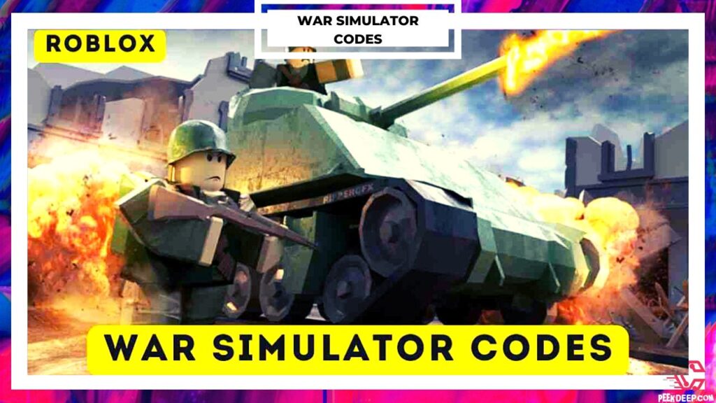 War Simulator Codes [Dec 2022] New Updated Codes!!! Who doesn't like getting free in-game goodies and upgrades? Well, using War Simulator codes, you can get some pretty amazing boosts for your excursions. War Simulator is a popular Roblox game, and these codes are likely to be updated on a regular basis, with goals being reached on a regular basis. We'll include all of the live War Simulator codes as well as all of the expired ones below in case you want to try them out. We'll also explain how to redeem them, so read to the end to guarantee you receive your rewards quickly.