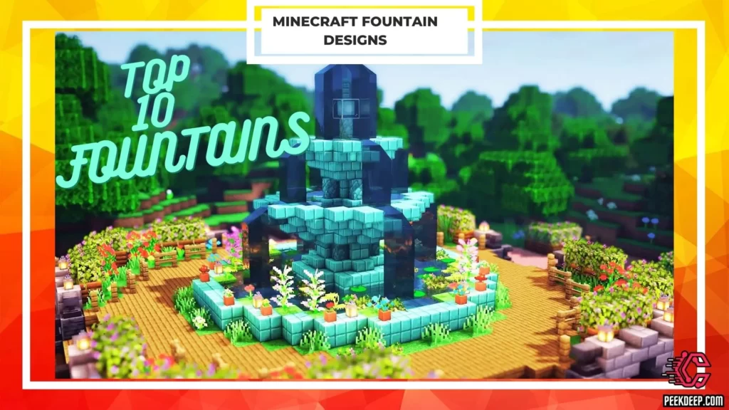 10 Creative Minecraft Fountain Ideas for You