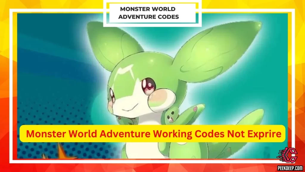  Monster World Adventure Gift Codes